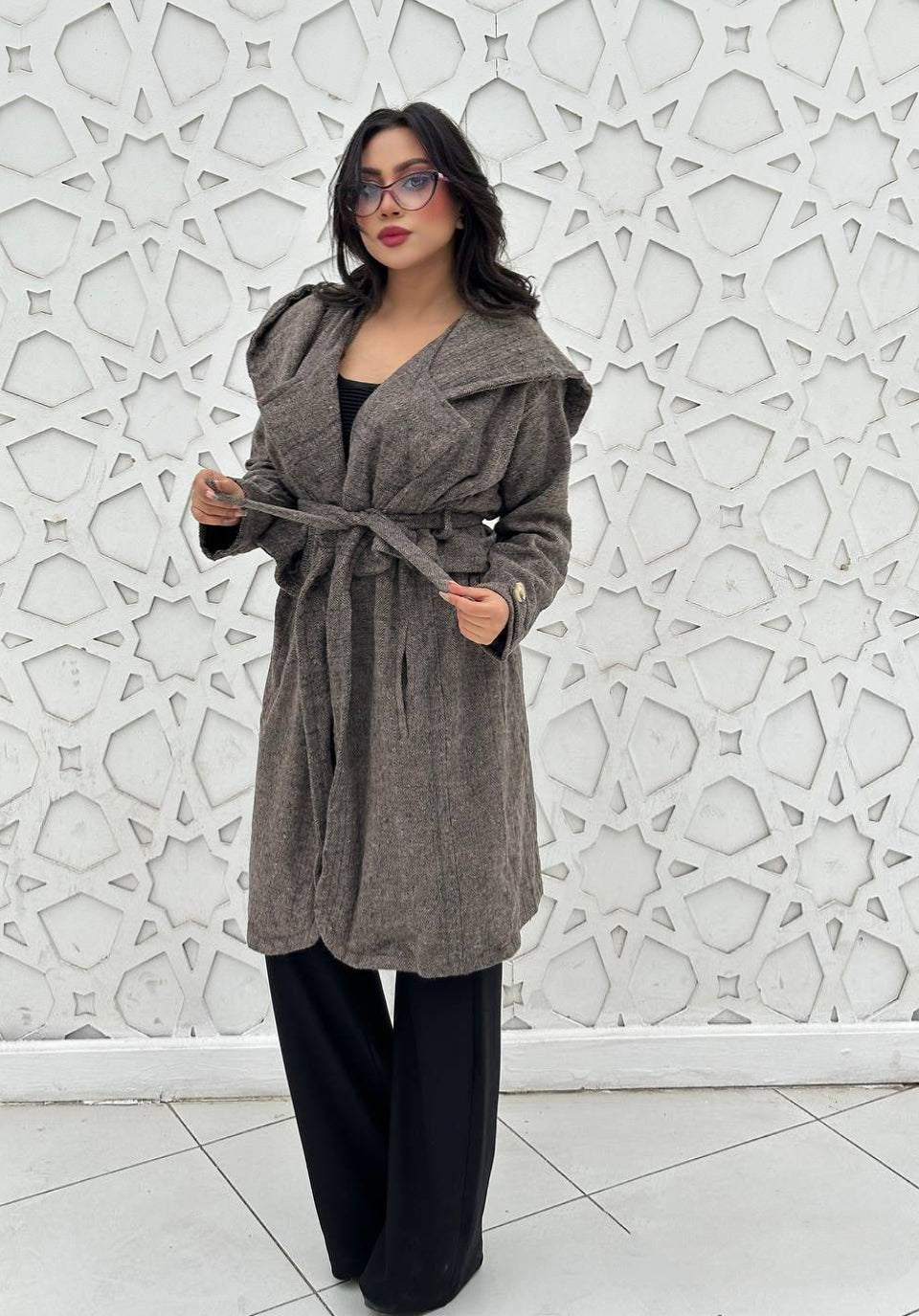 2*1 two-piece coat made of English wool